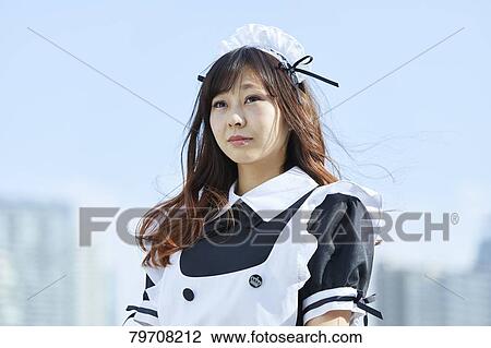 Japanese maid cosplay View Large Photo Image Stock Image - Japanese maid cosplay. Fotosearch
