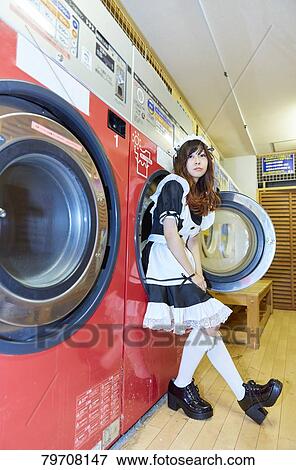 Japanese maid cosplay View Large Photo Image Stock Photo - Japanese maid cosplay. Fotosearch