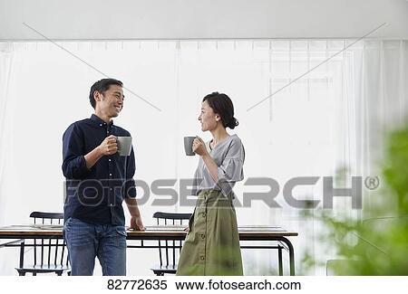 Stock Photography - Japanese mature couple. Fotosearch