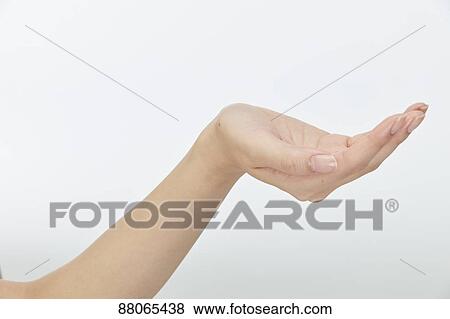 Stock Photo - Japanese model hands. Fotosearch