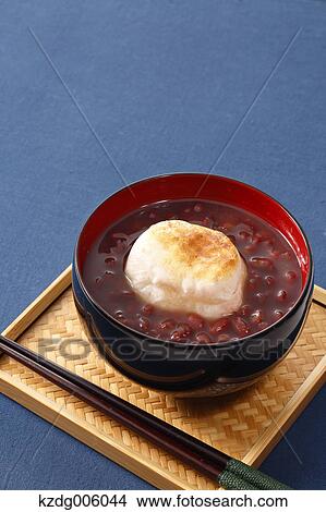 Japanese style bean jam View Large Photo Image Picture - Japanese style bean jam. Fotosearch