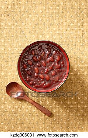 Japanese style bean jam View Large Photo Image Stock Image - Japanese style bean jam. Fotosearch