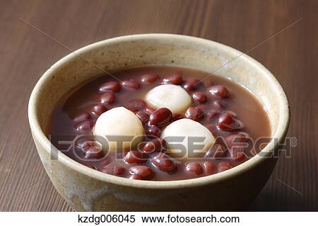 Stock Photography - Japanese style bean jam. Fotosearch