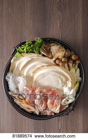 Picture - Japanese style casserole. Fotosearch