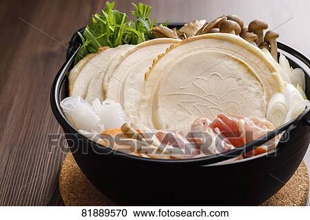 Japanese style casserole View Large Photo Image Stock Image - Japanese style casserole. Fotosearch