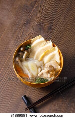 Stock Image - Japanese style casserole. Fotosearch