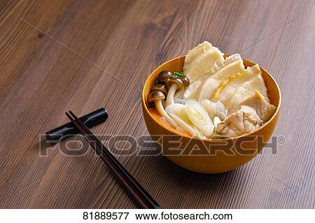 Stock Photo - Japanese style casserole. Fotosearch