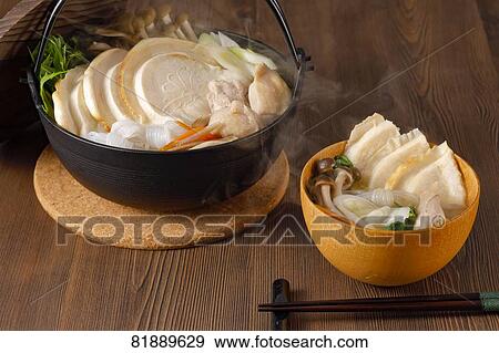 Stock Photo - Japanese style casserole. Fotosearch