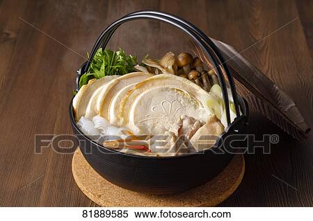 Stock Photography - Japanese style casserole. Fotosearch