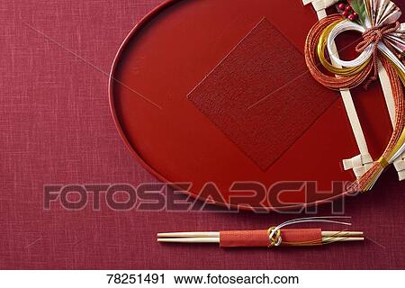 Stock Image - Japanese style cutlery. Fotosearch