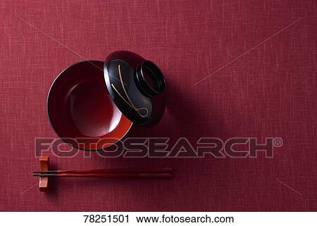 Stock Image - Japanese style cutlery. Fotosearch