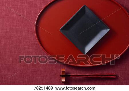 Stock Photo - Japanese style cutlery. Fotosearch
