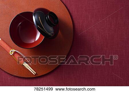 Stock Photo - Japanese style cutlery. Fotosearch