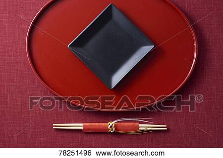 Stock Photograph - Japanese style cutlery. Fotosearch