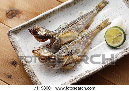 Japanese style grilled fish View Large Photo Image Stock Image - Japanese style grilled fish. Fotosearch