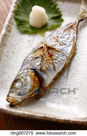 Japanese style grilled fish View Large Photo Image Stock Photography - Japanese style grilled fish. Fotosearch
