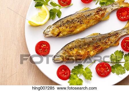 Japanese style grilled fish View Large Photo Image Stock Photography - Japanese style grilled fish. Fotosearch