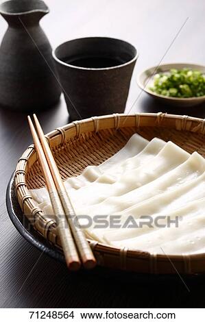 Picture - Japanese style noodles. Fotosearch