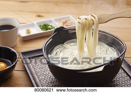 Stock Image - Japanese style noodles. Fotosearch