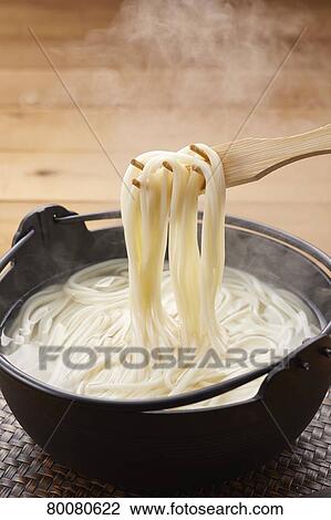 Stock Image - Japanese style noodles. Fotosearch