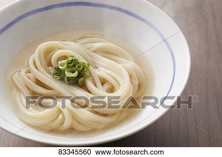 Stock Image - Japanese style noodles. Fotosearch