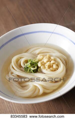 Stock Image - Japanese style noodles. Fotosearch