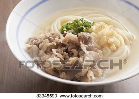 Stock Image - Japanese style noodles. Fotosearch