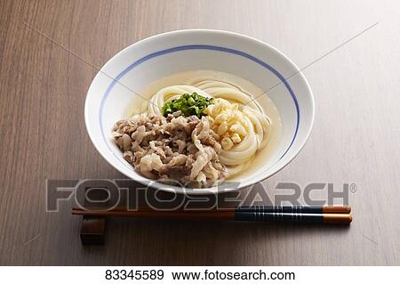 Stock Photo - Japanese style noodles. Fotosearch