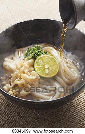 Japanese style noodles View Large Photo Image Stock Photo - Japanese style noodles. Fotosearch