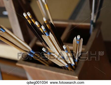 Japanese traditional archery arrows View Large Photo Image Picture - Japanese traditional archery arrows. Fotosearch
