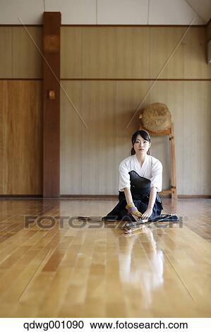 Japanese traditional archery athlete practicing View Large Photo Image Stock Image - Japanese traditional archery athlete practicing. Fotosearch