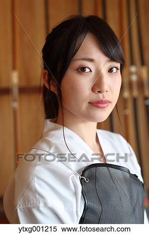 Japanese traditional archery athlete portrait View Large Photo Image Stock Photography - Japanese traditional archery athlete portrait. Fotosearch