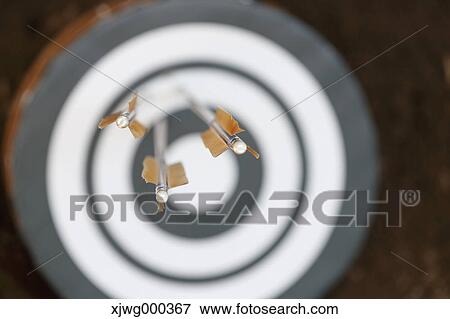 Japanese traditional archery target hit by arrows View Large Photo Image Stock Photo - Japanese traditional archery target hit by arrows. Fotosearch