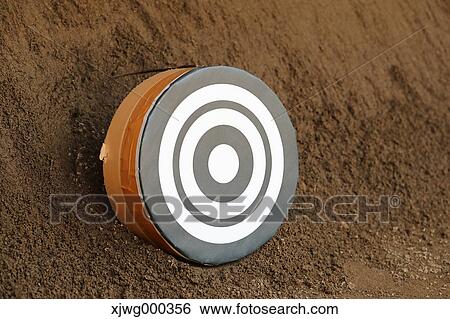 Japanese traditional archery target View Large Photo Image Stock Photograph - Japanese traditional archery target. Fotosearch