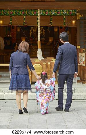 Japanese traditional Shichi-Go-San View Large Photo Image Picture - Japanese traditional Shichi-Go-San. Fotosearch