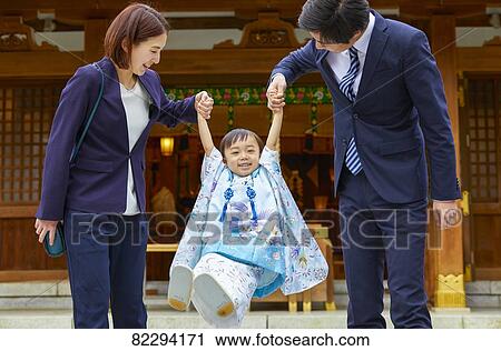 Japanese traditional Shichi-Go-San View Large Photo Image Stock Image - Japanese traditional Shichi-Go-San. Fotosearch