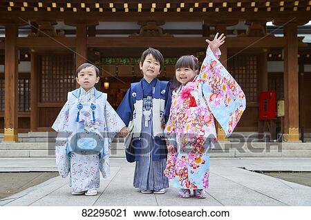 Japanese traditional Shichi-Go-San View Large Photo Image Stock Image - Japanese traditional Shichi-Go-San. Fotosearch