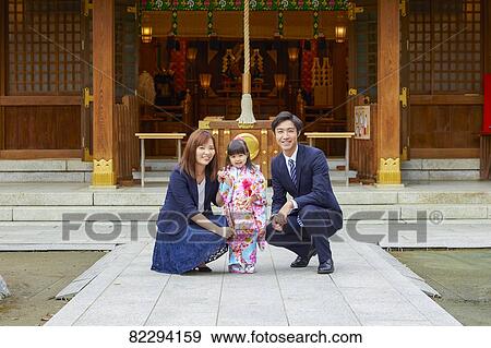 Stock Photo - Japanese traditional Shichi-Go-San. Fotosearch