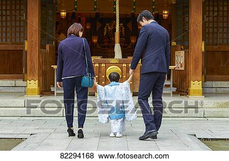 Stock Photo - Japanese traditional Shichi-Go-San. Fotosearch