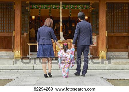 Japanese traditional Shichi-Go-San View Large Photo Image Stock Photo - Japanese traditional Shichi-Go-San. Fotosearch