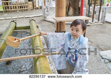 Stock Photo - Japanese traditional Shichi-Go-San. Fotosearch