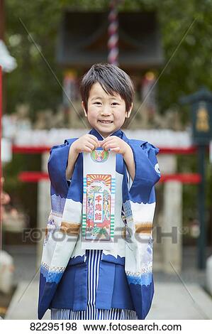 Stock Photo - Japanese traditional Shichi-Go-San. Fotosearch