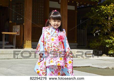 Stock Photograph - Japanese traditional Shichi-Go-San. Fotosearch