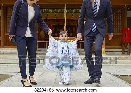 Stock Photography - Japanese traditional Shichi-Go-San. Fotosearch