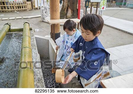 Stock Photography - Japanese traditional Shichi-Go-San. Fotosearch