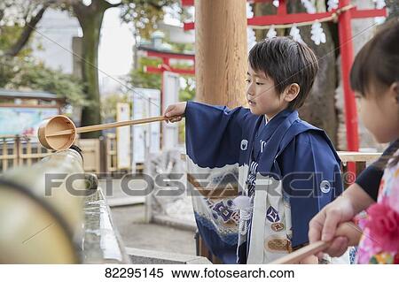 Stock Photography - Japanese traditional Shichi-Go-San. Fotosearch