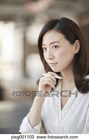 Japanese woman stylish cafe View Large Photo Image Stock Image - Japanese woman stylish cafe. Fotosearch