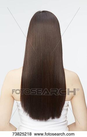 Japanese woman with silky hair View Large Photo Image Stock Photo - Japanese woman with silky hair. Fotosearch