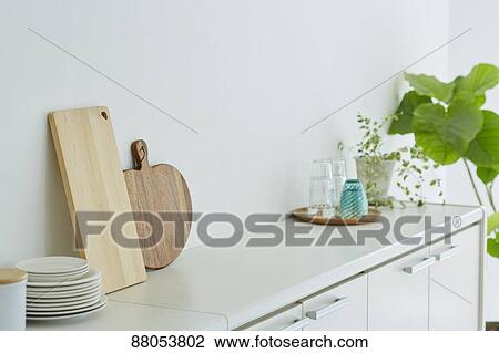 Kitchen interior View Large Photo Image Stock Image - Kitchen interior. Fotosearch