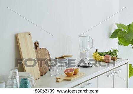 Stock Photo - Kitchen interior. Fotosearch